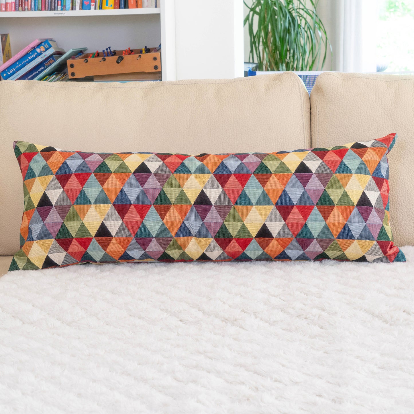 Kissen GOBELIN 35x90 (Muster: Dreieck)