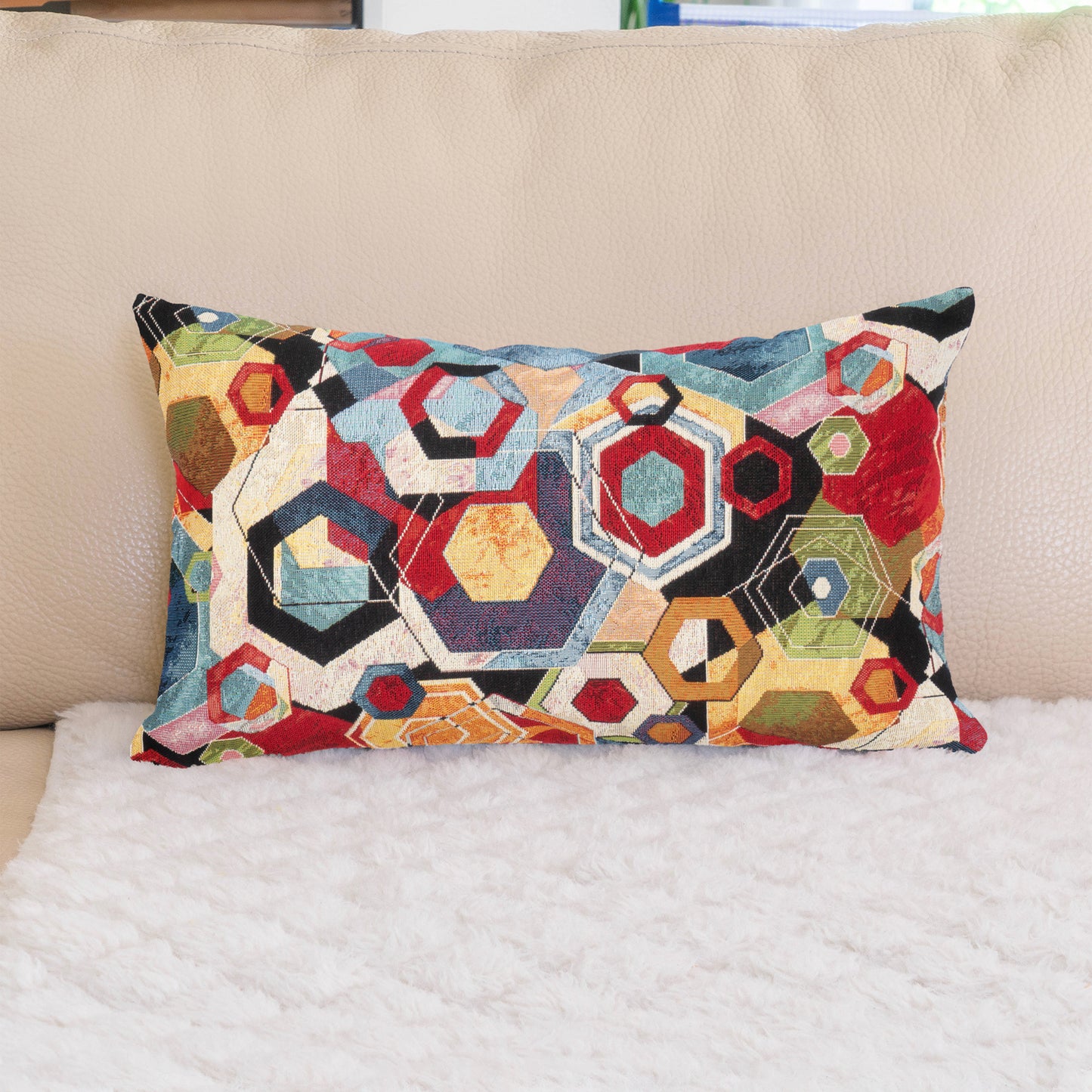 Kissen GOBELIN 30x50 (Muster: Ibiza)