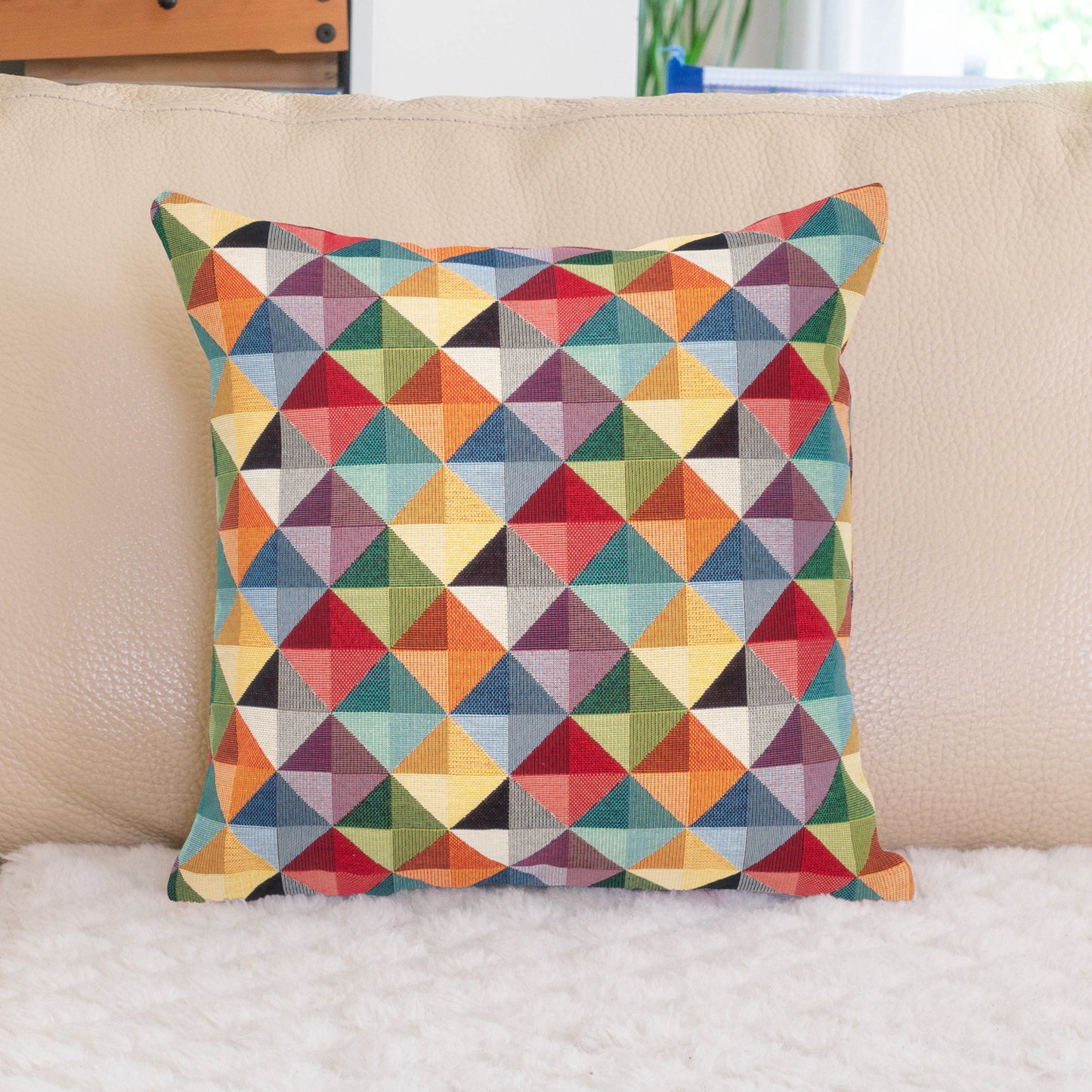 Kissen GOBELIN 40x40 (Muster: Pyramid)