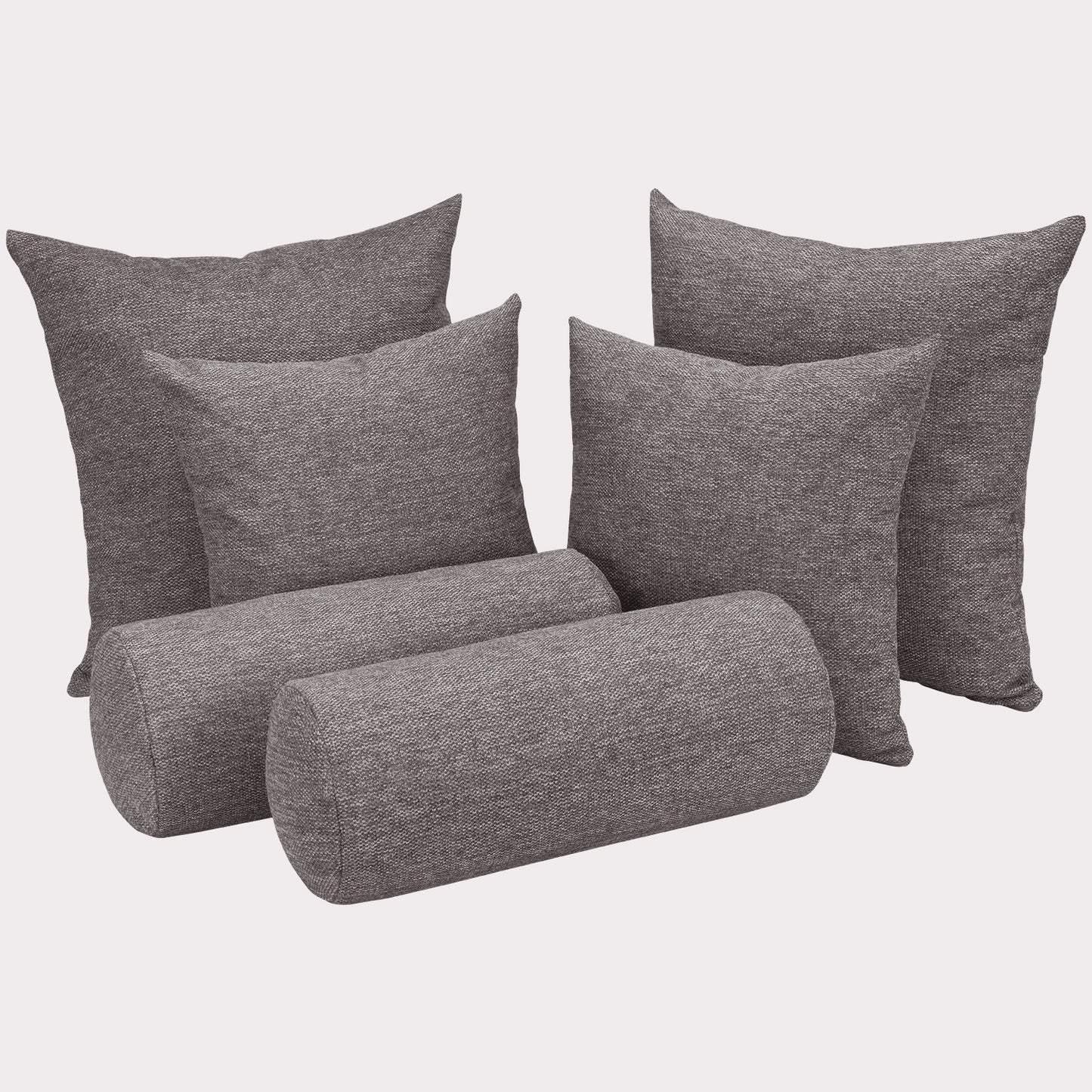 Kissen BREGO 6er Set 2x 50x50 2x 40x40 2x 18x44