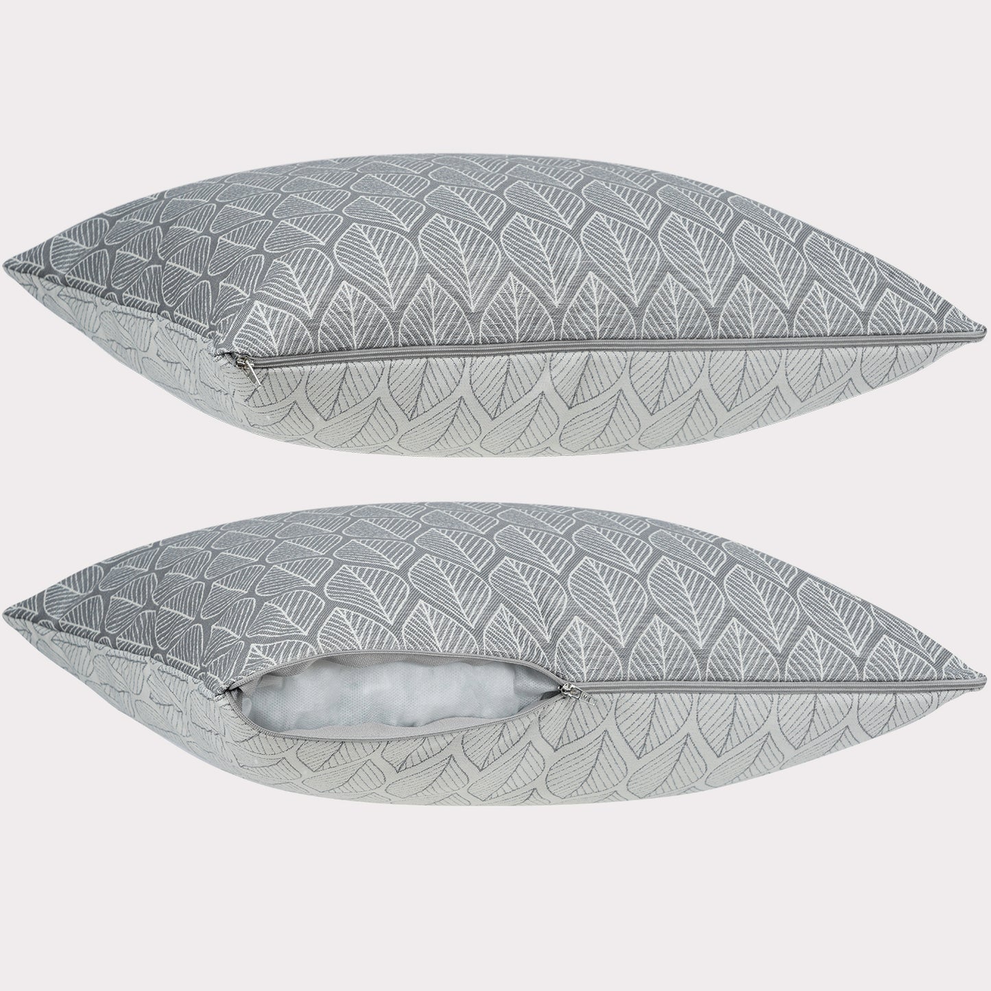 2er Set Zierkissen, Gobelin-Bezug, edles Muster, Größe 50 x 50 cm, inkl. Füllkissen