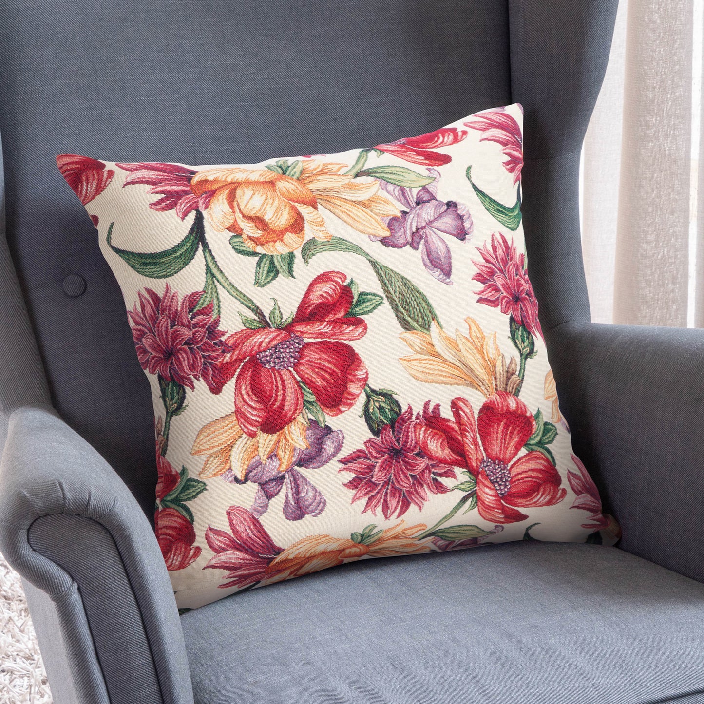 Kissen GOBELIN 50x50 (Muster: Blooming Days)