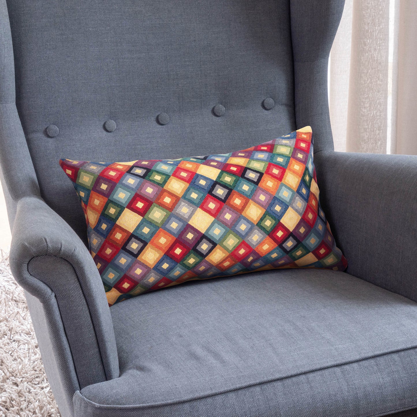 Kissen GOBELIN 30x50 (Muster: Diamond)