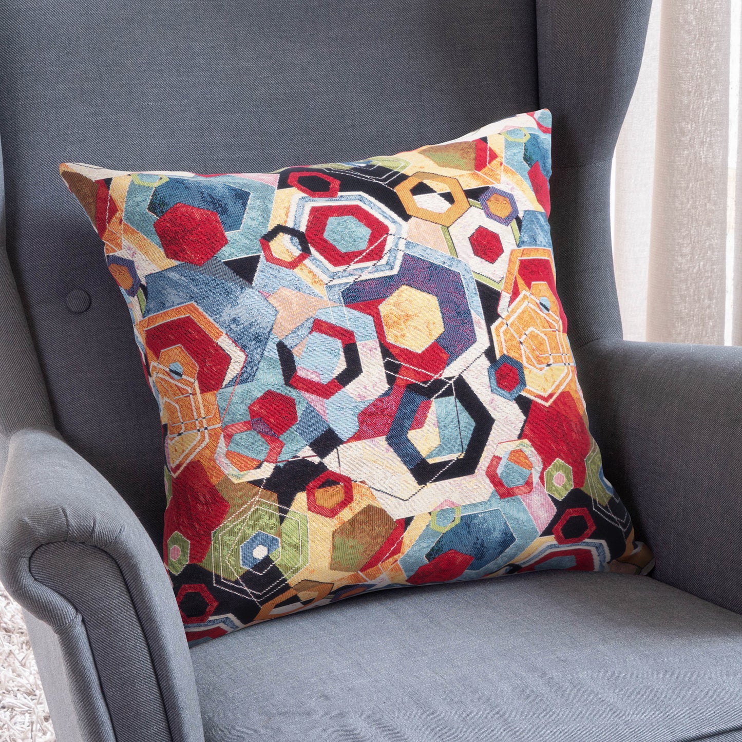 Kissen GOBELIN 50x50 (Muster: Ibiza)