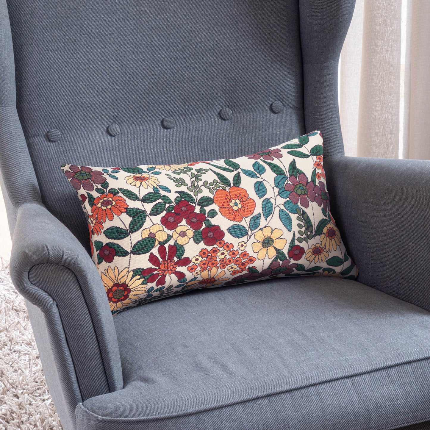 Kissen GOBELIN 30x50 (Muster: Summer Spring)
