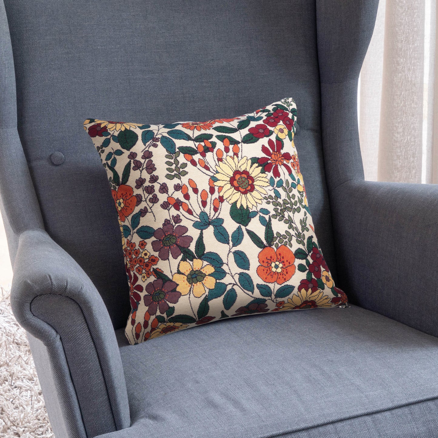 Kissen GOBELIN 40x40 (Muster: Summer Spring)