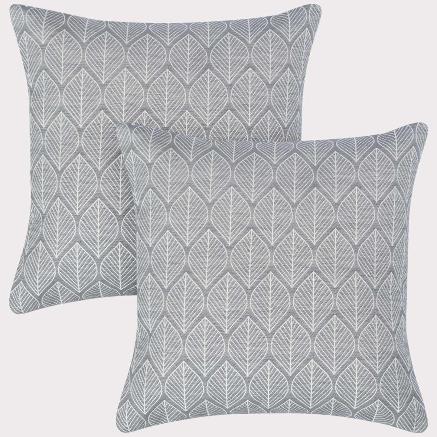 2er Set Zierkissen, Gobelin-Bezug, edles Muster, Größe 40 x 40 cm, inkl. Füllkissen