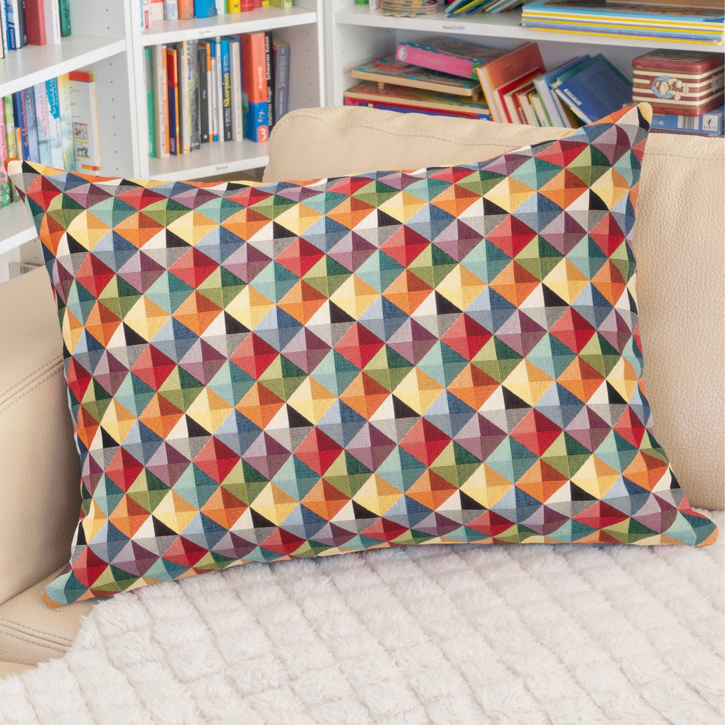 Kissen GOBELIN 60x80 (Muster: Pyramid)