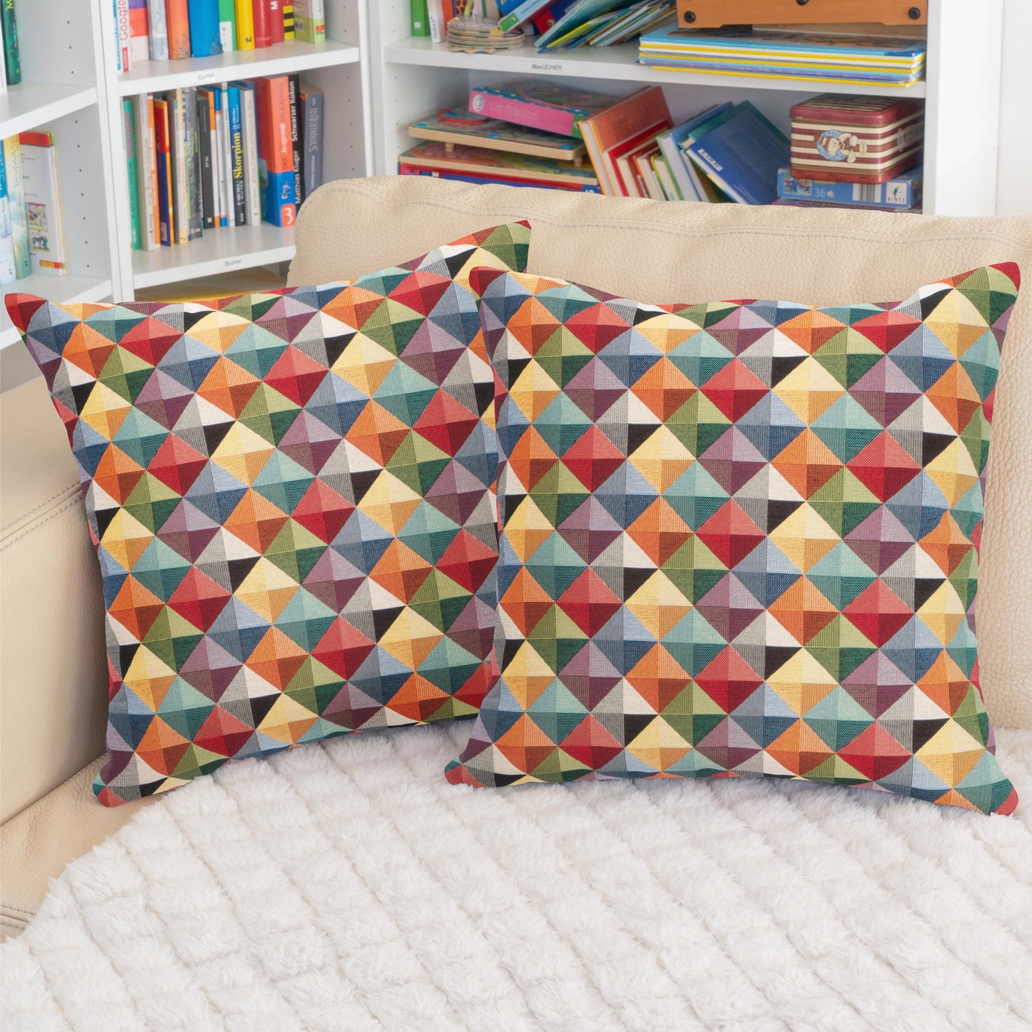 Kissen GOBELIN 50x50 (Muster: Pyramid)