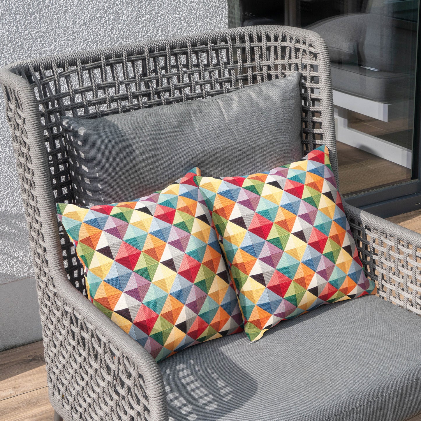 Kissen GOBELIN 40x40 (Muster: Pyramid)