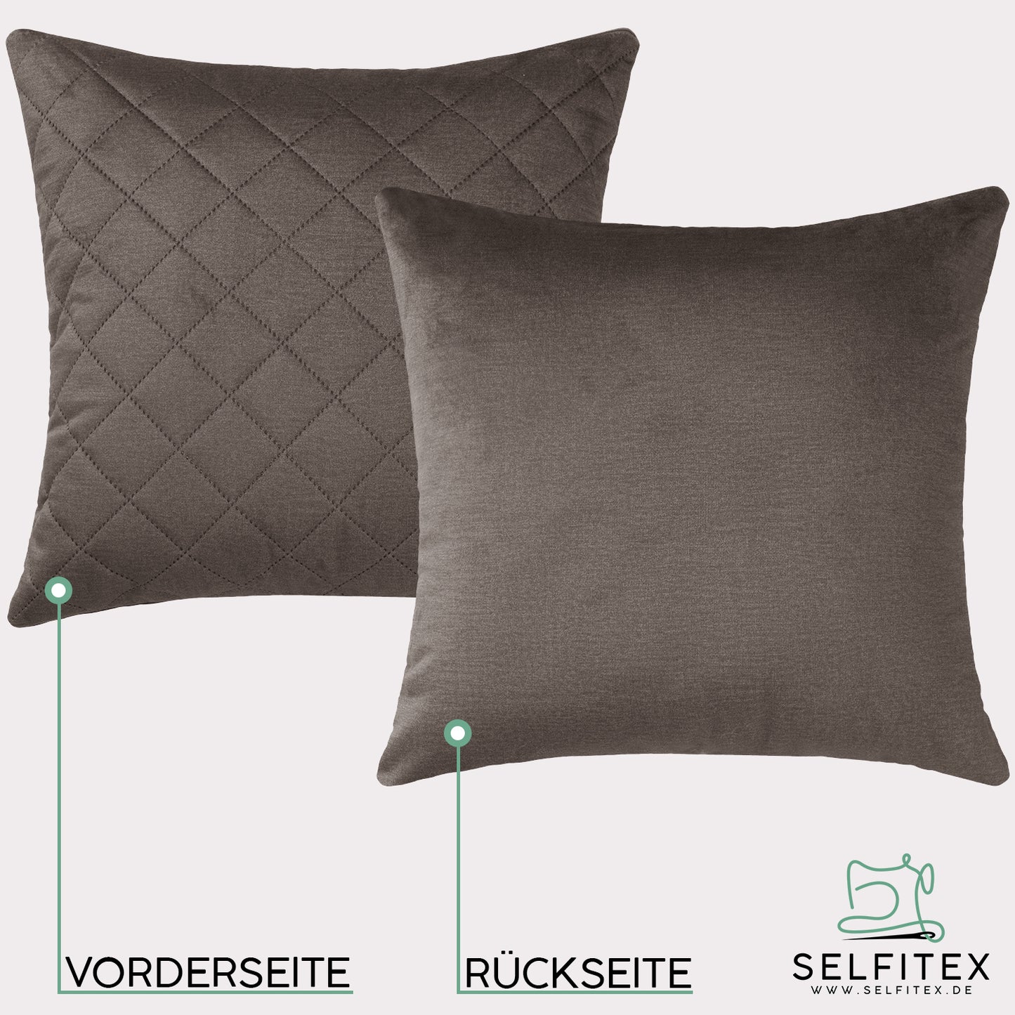 Kissen MONOLITH 50x50