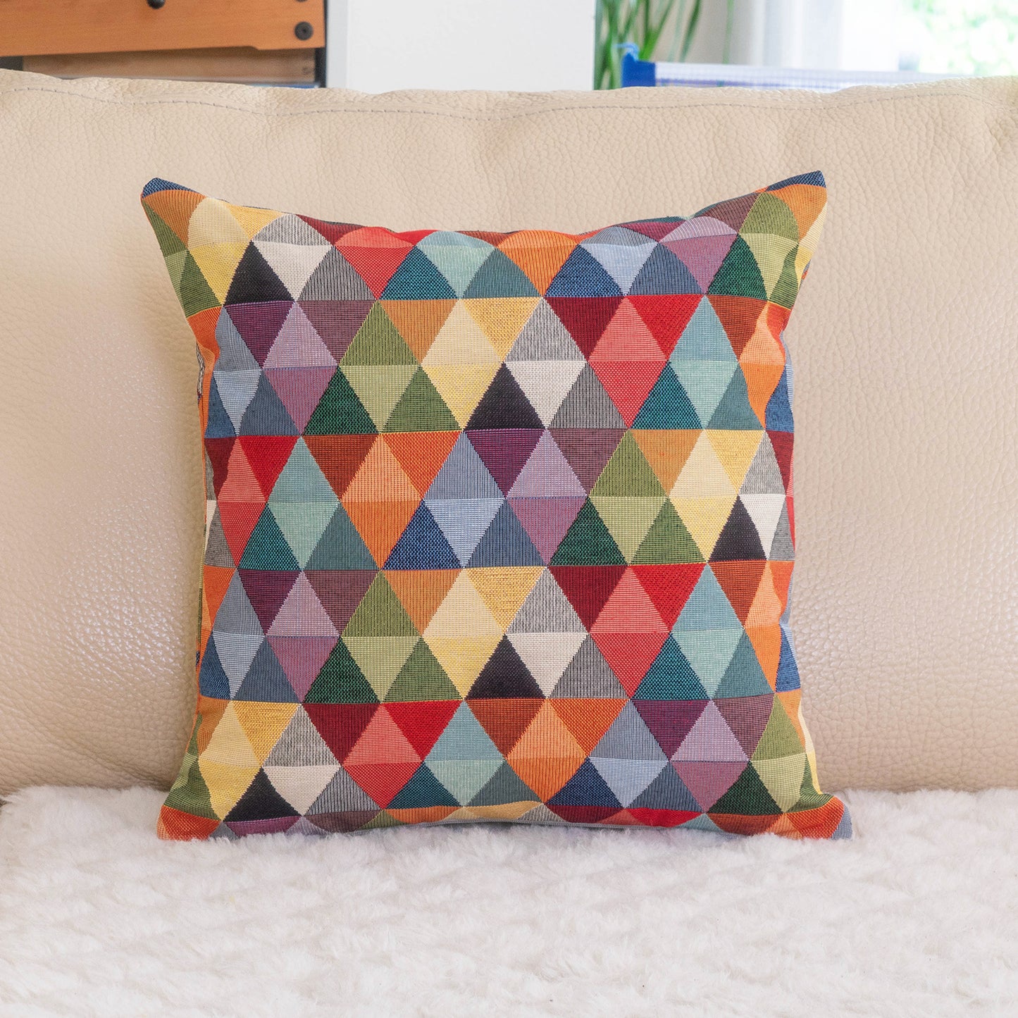 Kissen GOBELIN 40x40 (Muster: Dreieck)
