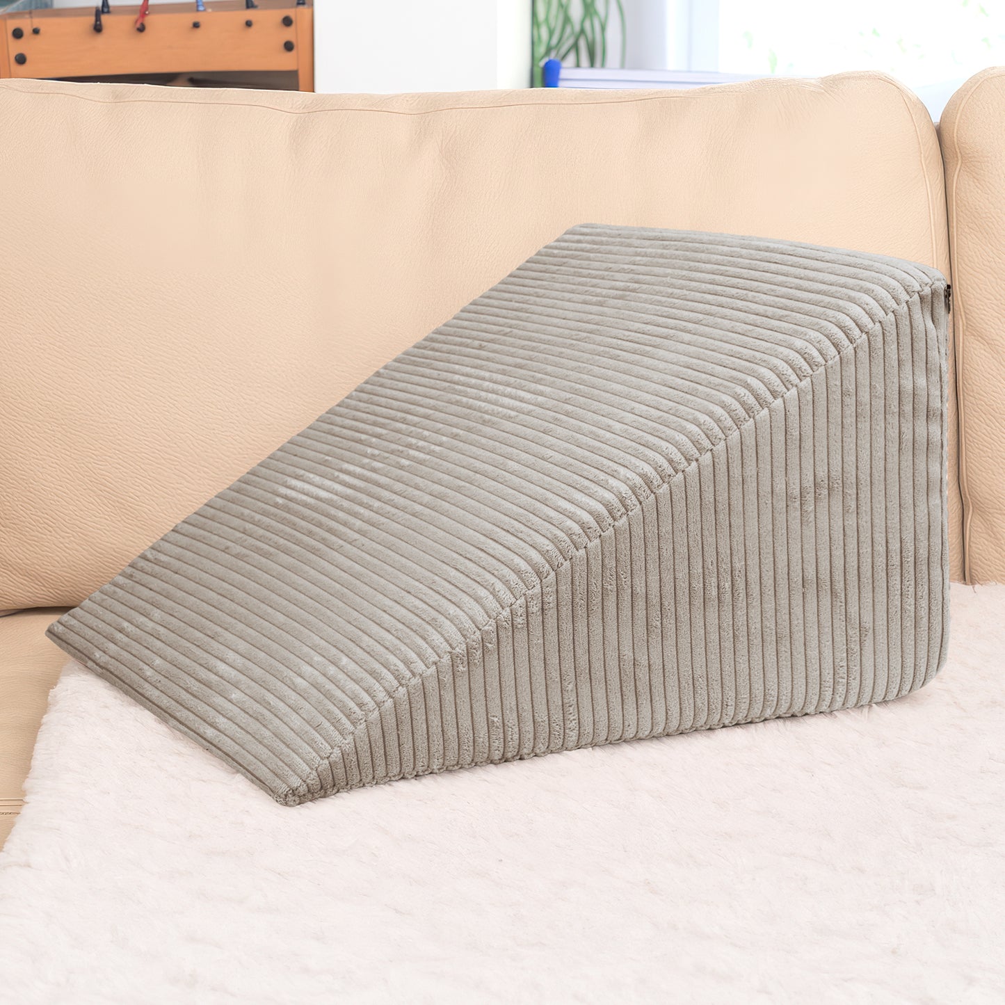 Keilkissen BREITCORD 60x50x30