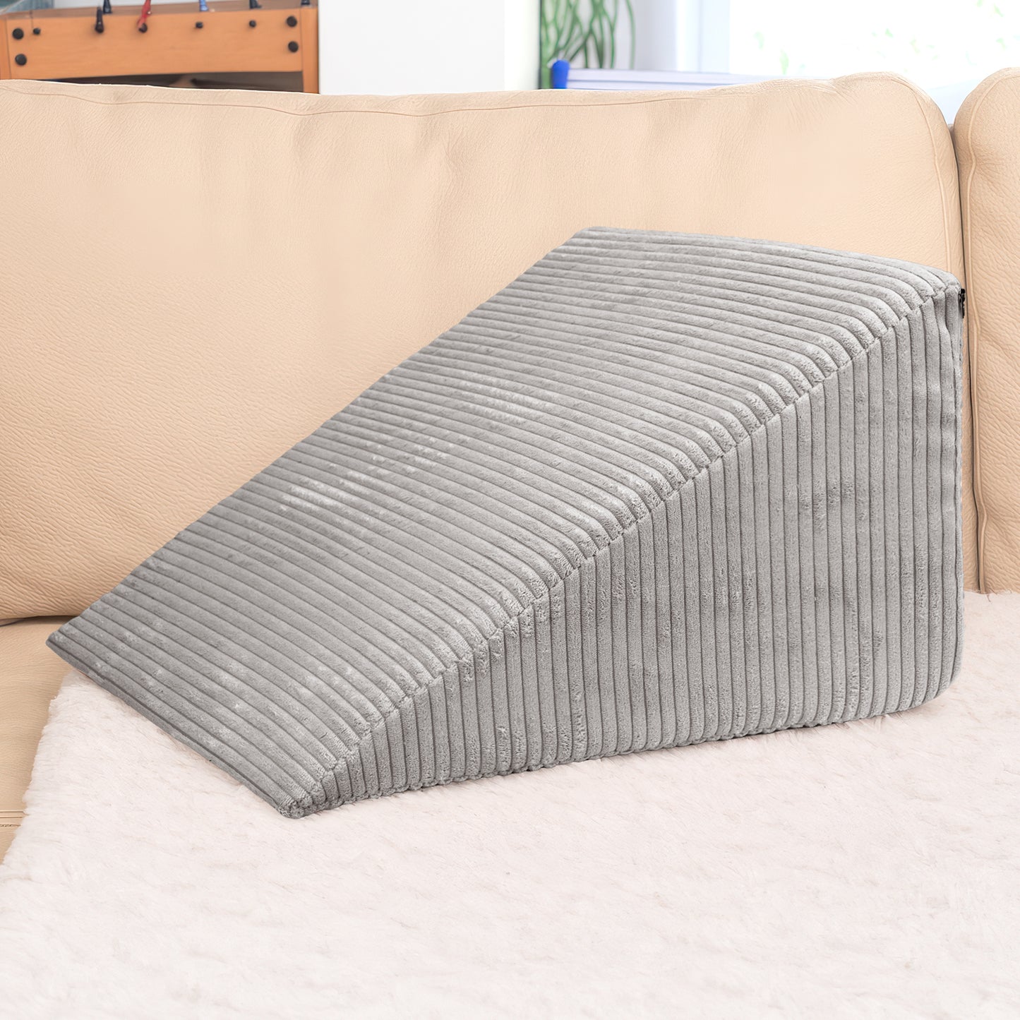 Keilkissen BREITCORD 60x50x30