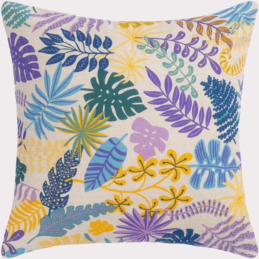 Kissen LINEN 40x40 (Muster: Leaves)