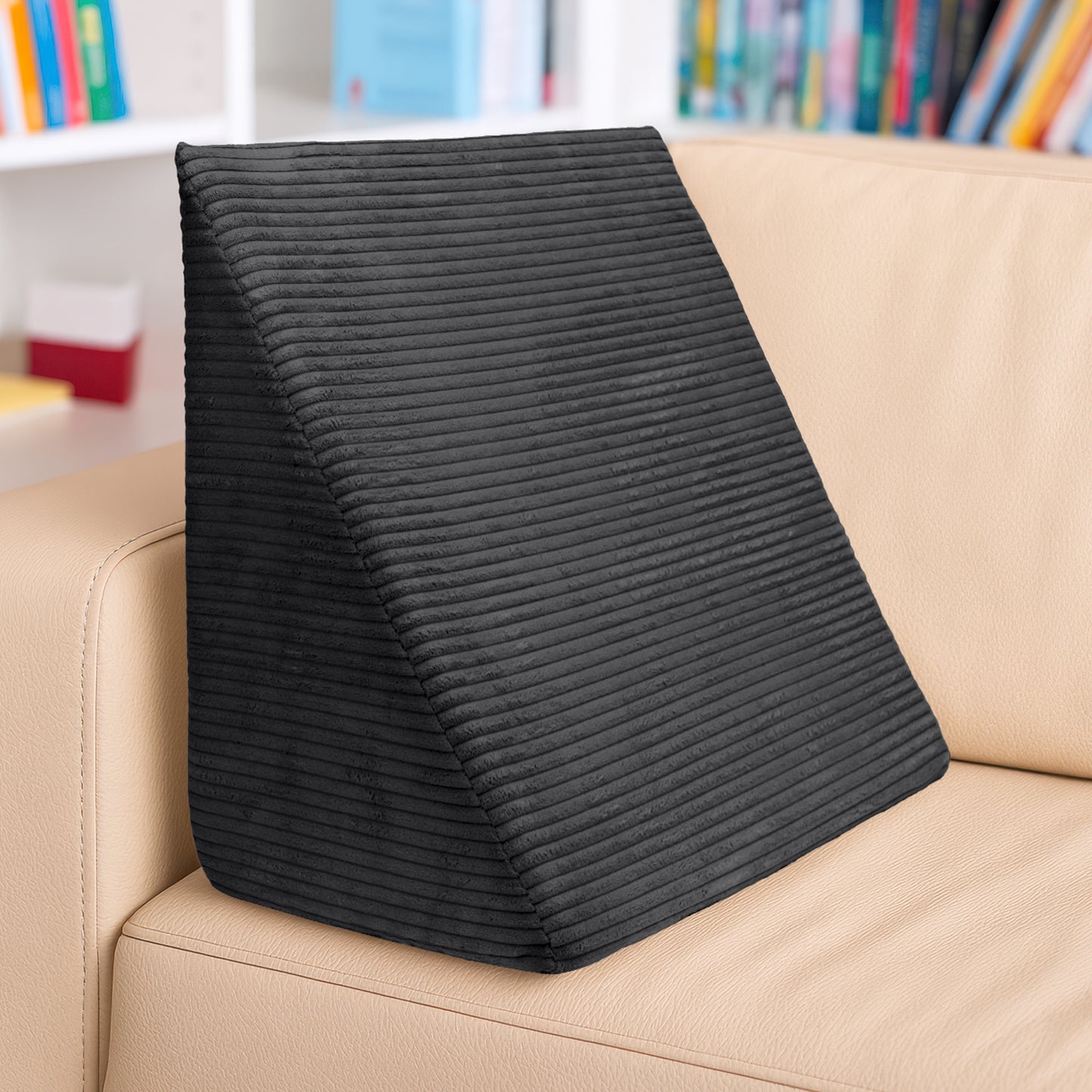 Keilkissen BREITCORD 60x50x30