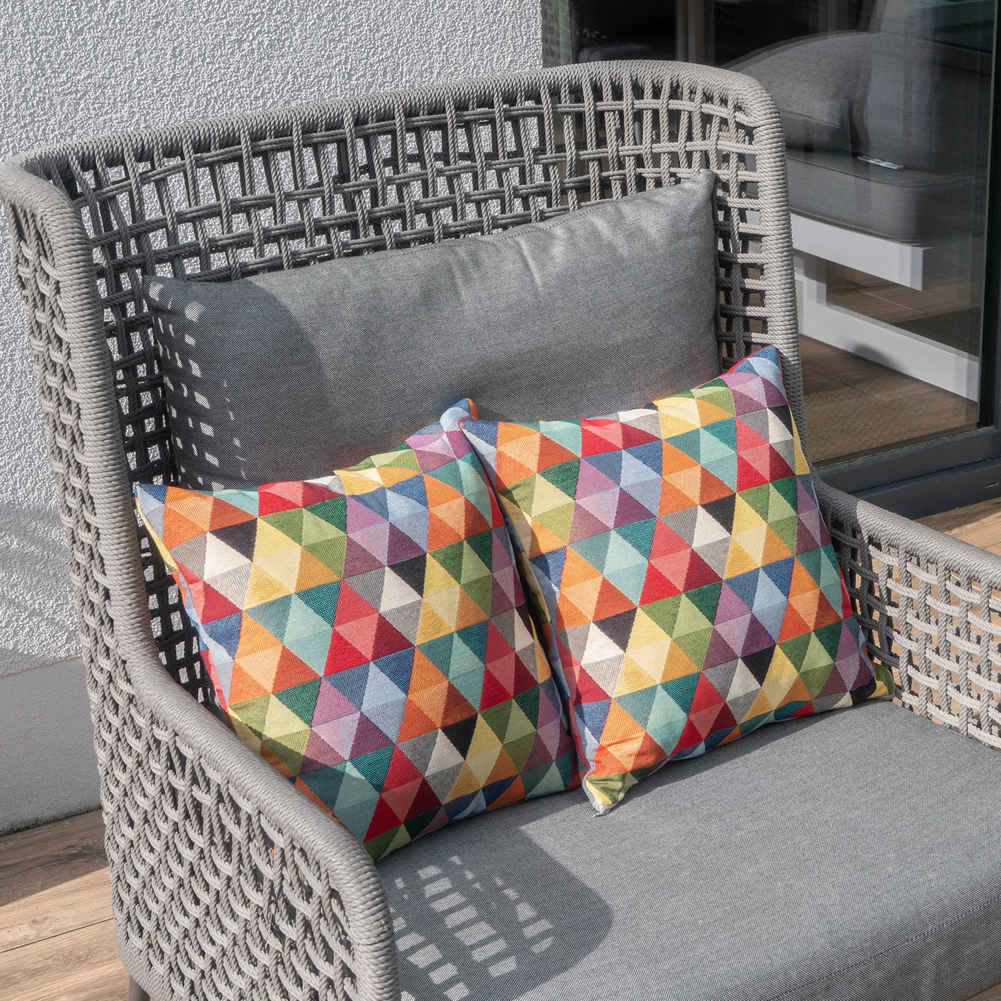 Kissen GOBELIN 40x40 (Muster: Dreieck)
