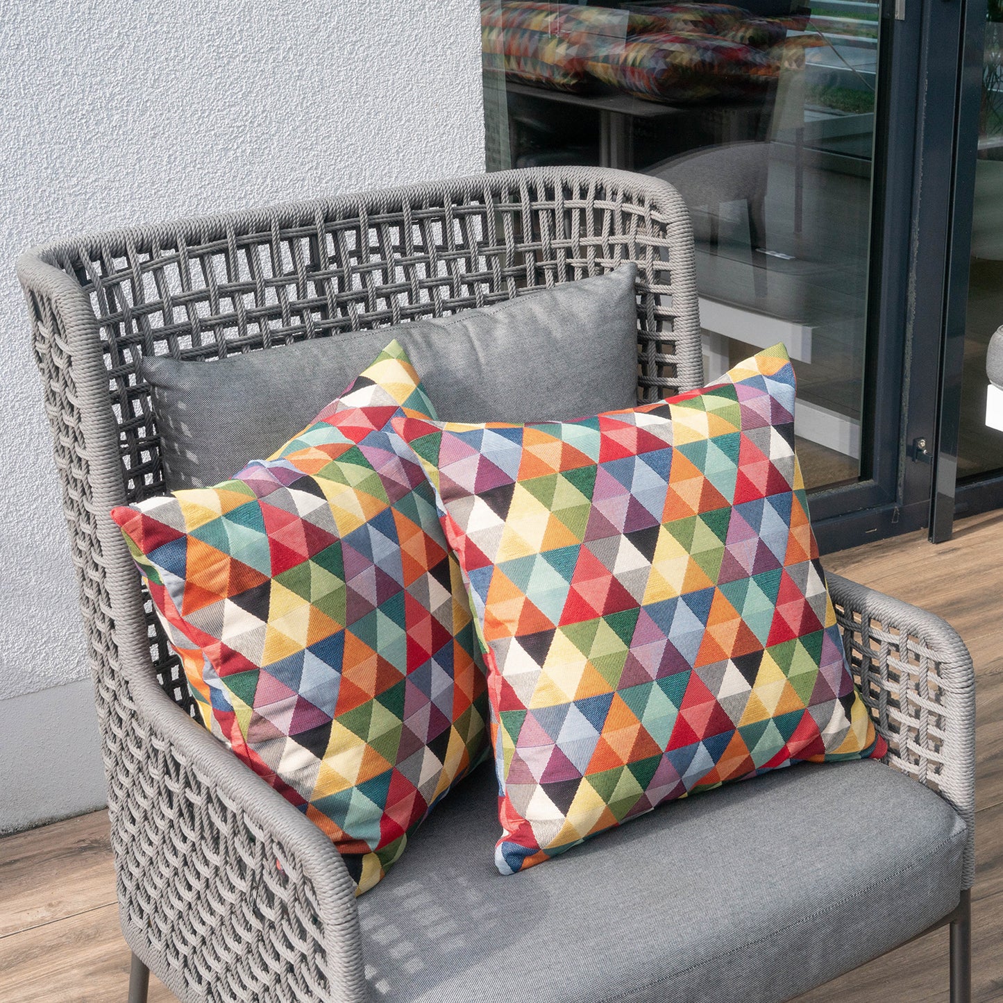 Kissen GOBELIN 50x50 (Muster: Dreieck)
