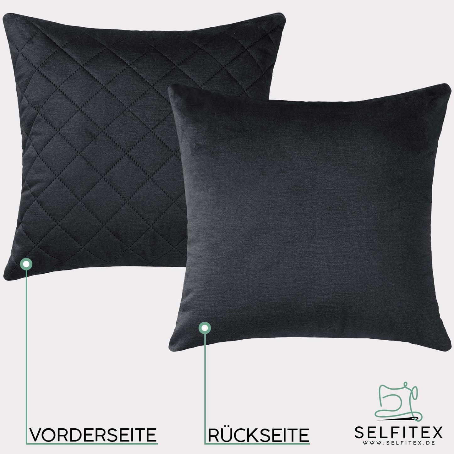 Kissen MONOLITH 50x50