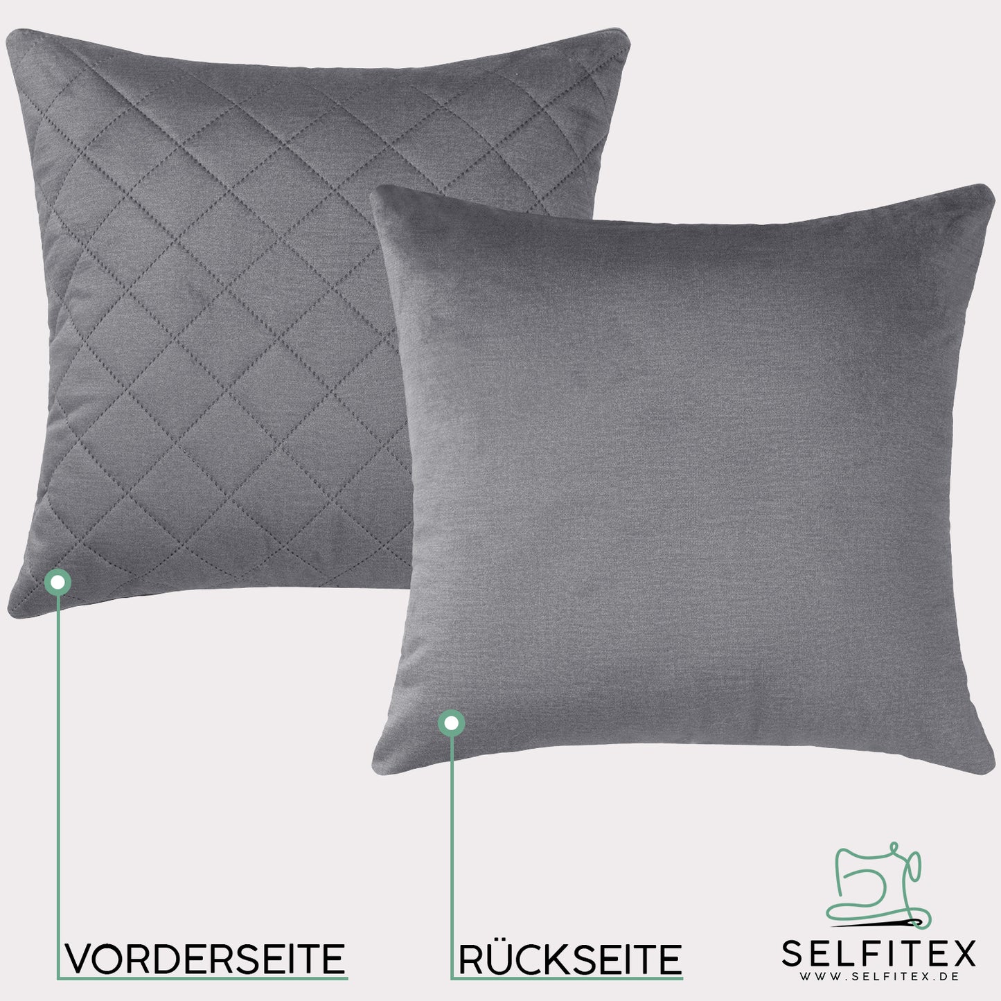 Kissen MONOLITH 50x50