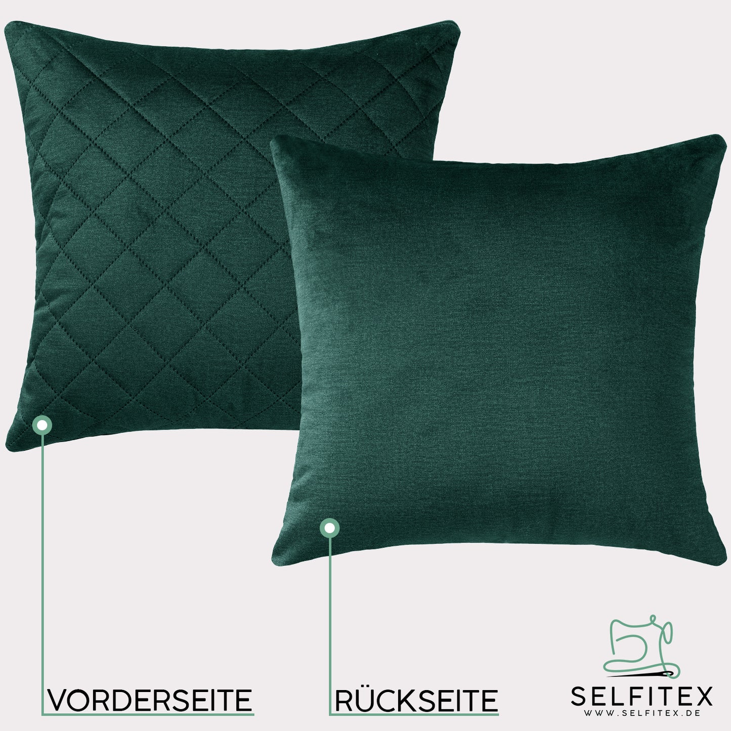 Kissen MONOLITH 50x50