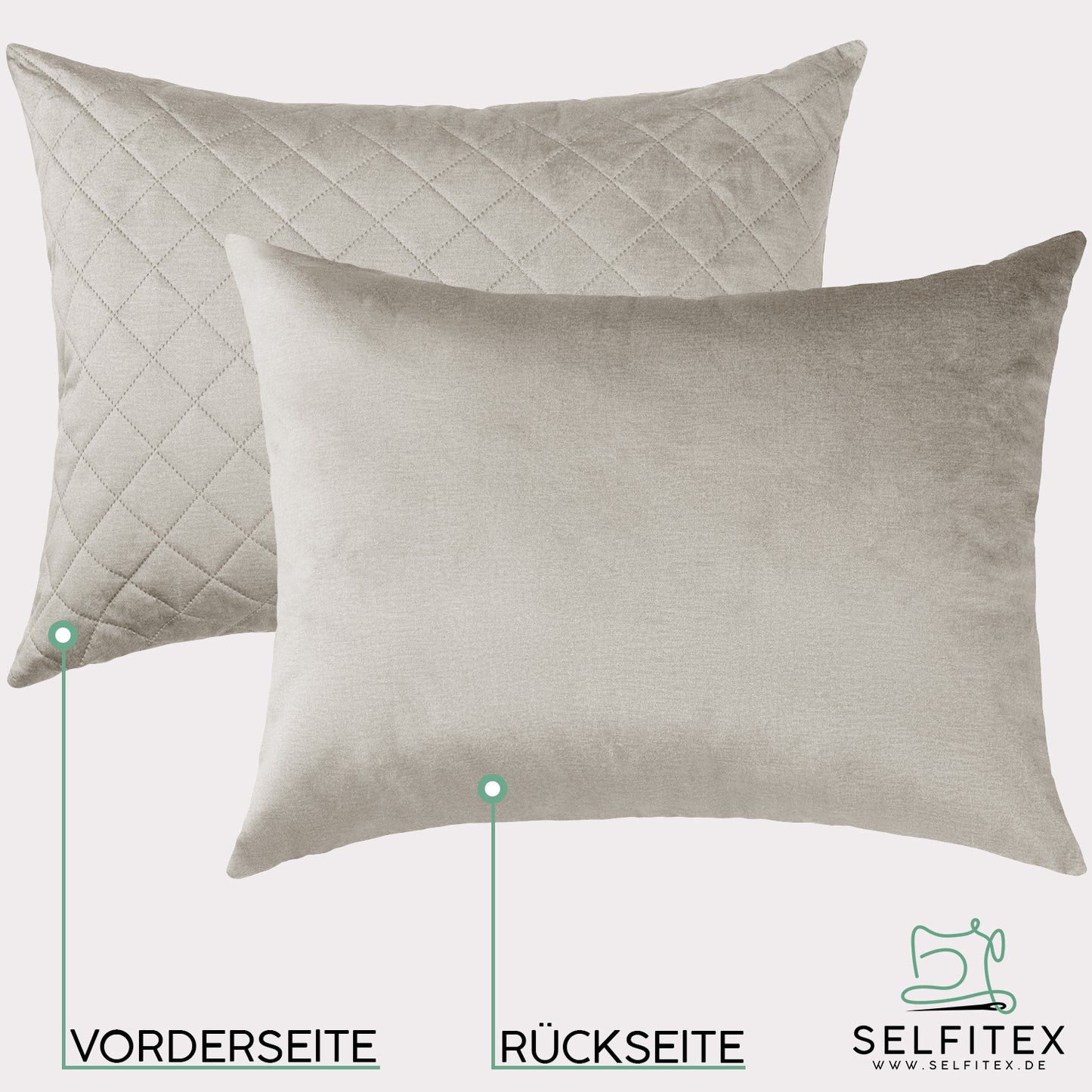 Kissen MONOLITH 60x80