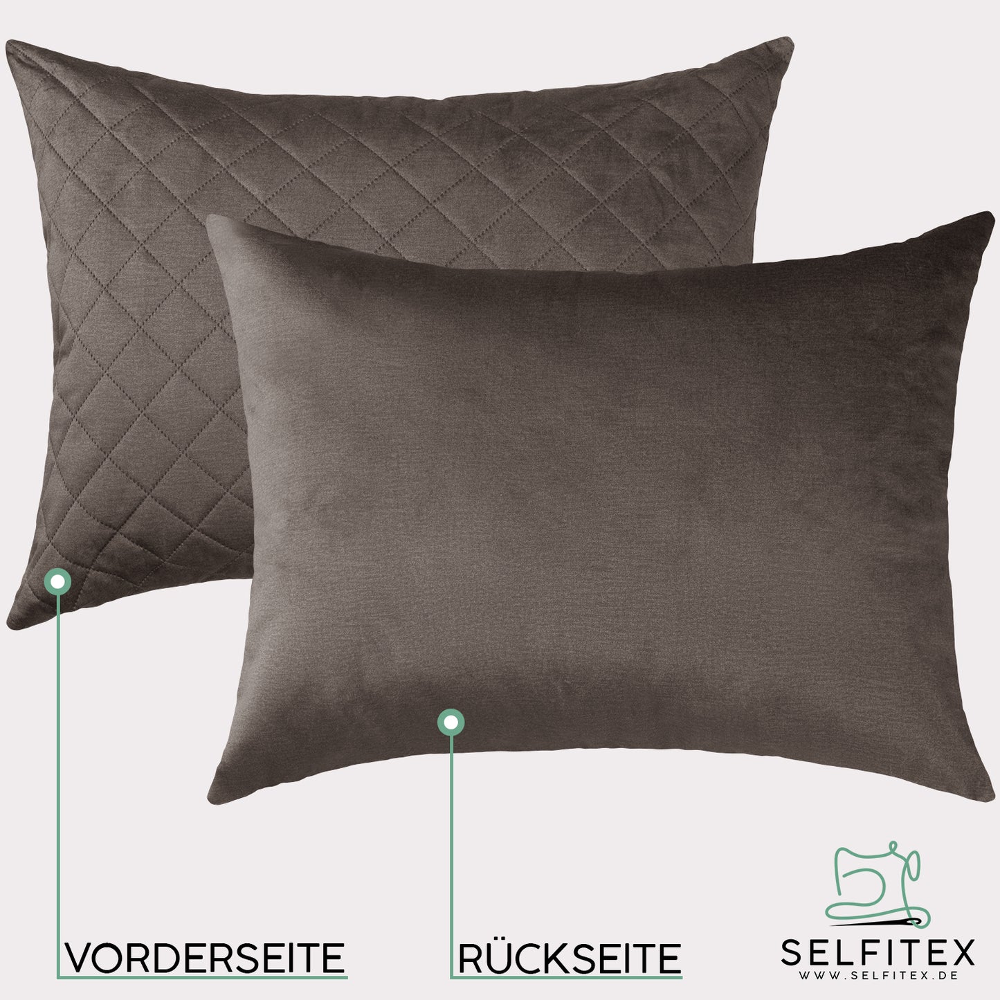 Kissen MONOLITH 60x80